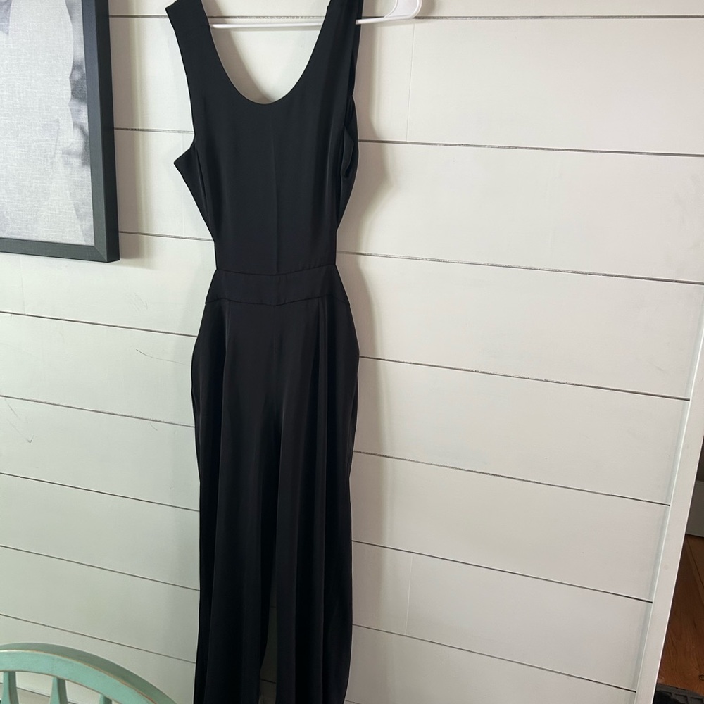 Elegant Black Sleeveless Jumpsuit